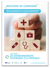 Brochure de campagne pour les organisations nationales représentant les professionnels de la santé