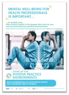 Stand up for Positive Practice Environments - Mental Health