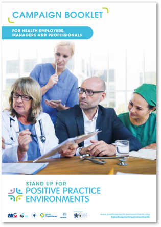 Booklet for health employers, managers and profs