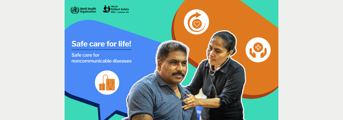 WHO flyer for World Patient Safety Day